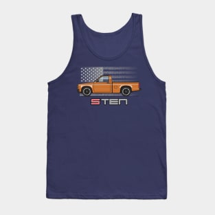 USA Orange Tank Top